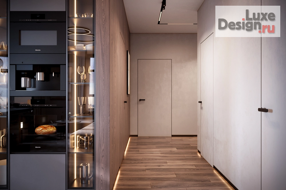 Дизайн интерьера четырехкомнатной квартиры "Квартира в ЖК Ньютон, г. Челябинск" (фото 8)