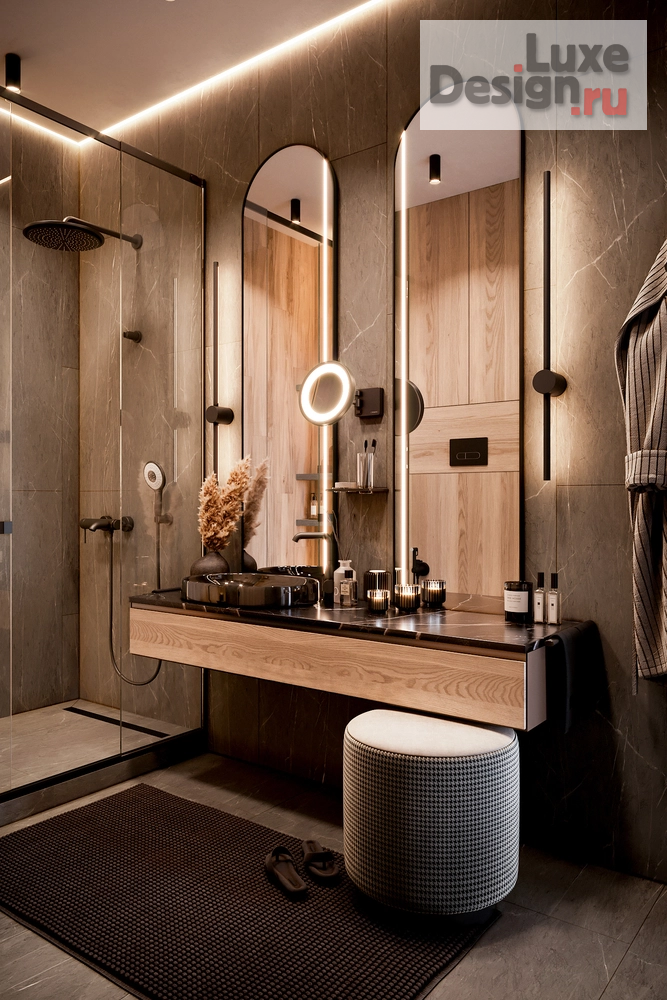 Дизайн интерьера четырехкомнатной квартиры "Квартира в ЖК Ньютон, г. Челябинск" (фото 31)