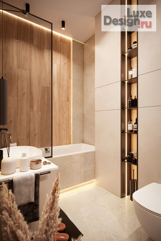 Дизайн интерьера четырехкомнатной квартиры "Квартира в ЖК Ньютон, г. Челябинск" (фото 35)