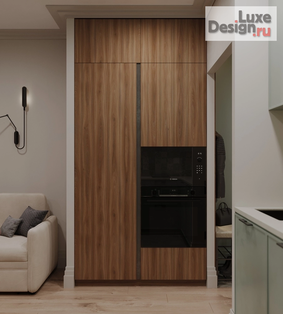 Дизайн интерьера двухкомнатной квартиры "ЖК Старая Купавна" (фото 5)