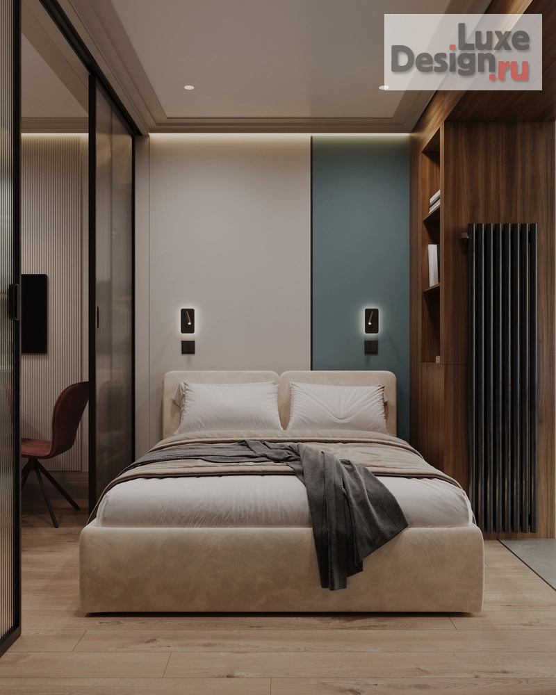 Дизайн интерьера двухкомнатной квартиры "ЖК Старая Купавна" (фото 7)