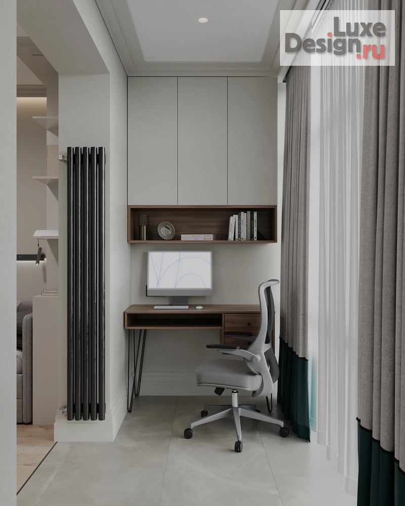 Дизайн интерьера двухкомнатной квартиры "ЖК Старая Купавна" (фото 21)
