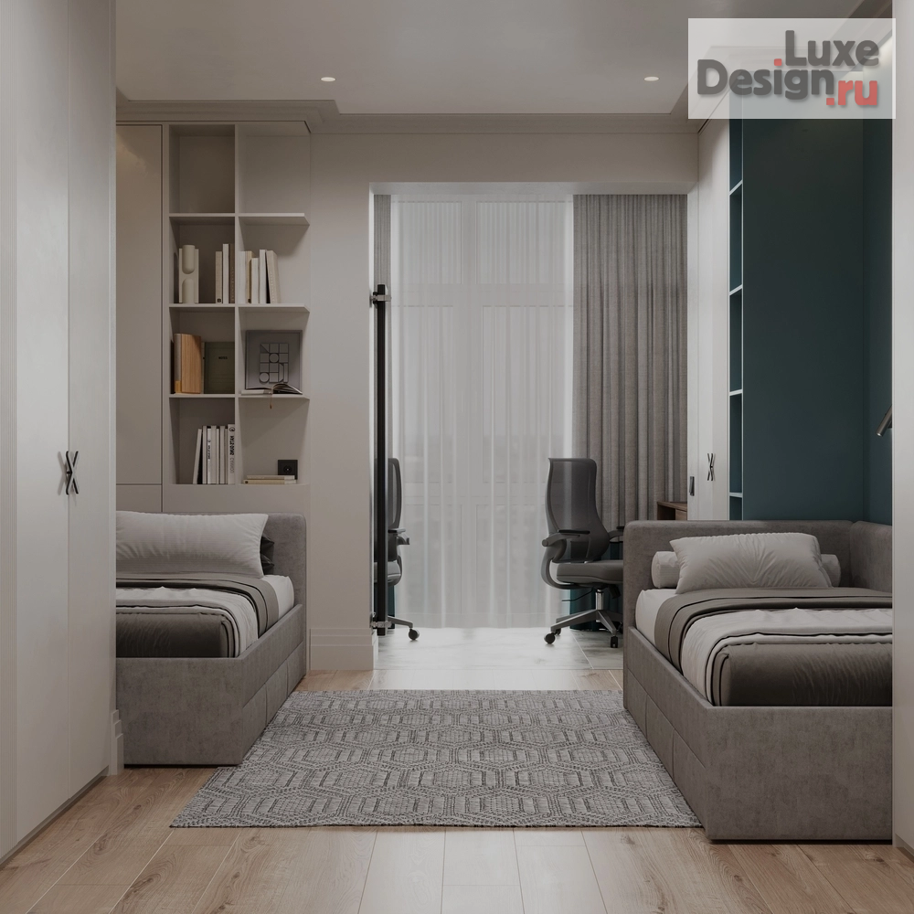 Дизайн интерьера двухкомнатной квартиры "ЖК Старая Купавна" (фото 15)