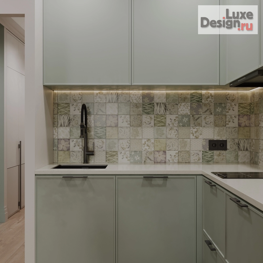 Дизайн интерьера двухкомнатной квартиры "ЖК Старая Купавна" (фото 4)