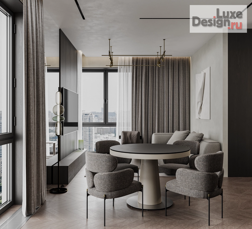 Дизайн интерьера квартиры "ЖК "Павелецкая Сити"" (фото 1)