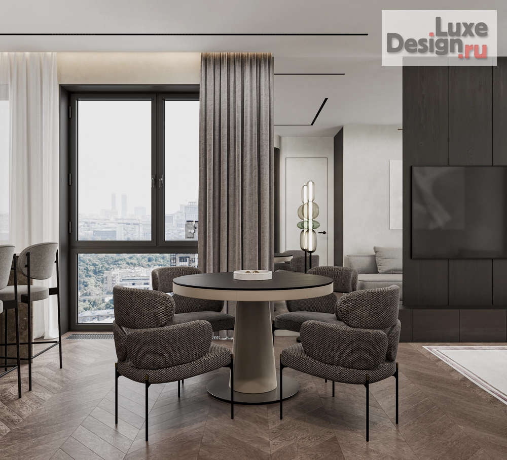 Дизайн интерьера квартиры "ЖК "Павелецкая Сити"" (фото 6)