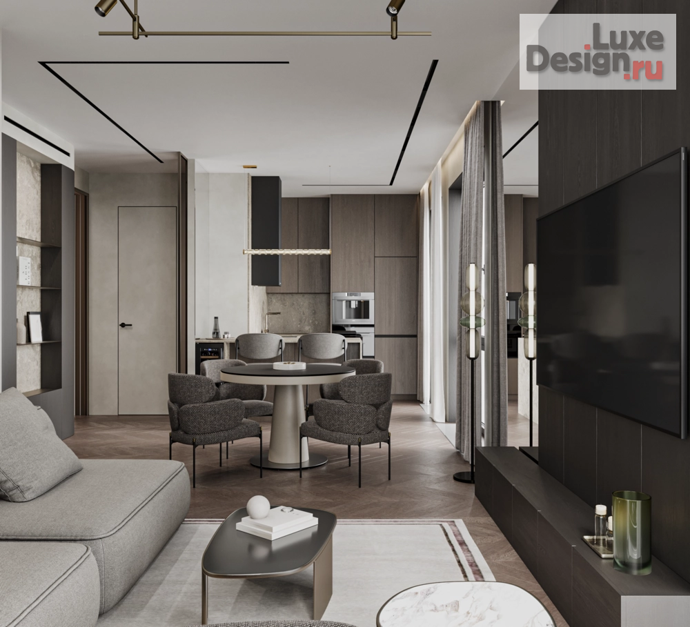 Дизайн интерьера квартиры "ЖК "Павелецкая Сити"" (фото 5)