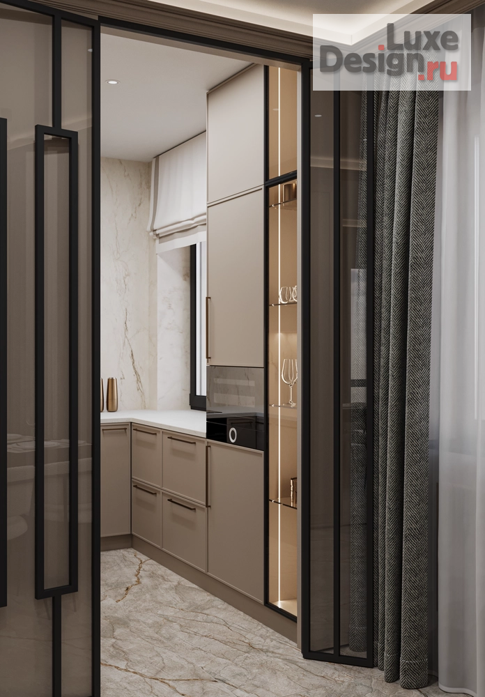 Дизайн интерьера квартиры "Двухкомнатная квартира 44м2" (фото 16)