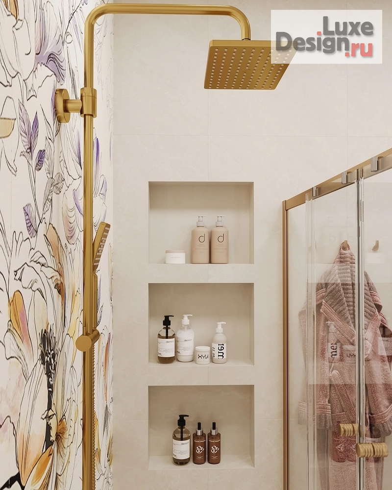 Дизайн интерьера двухкомнатной квартиры "Ванная комната ЖК "Ривер Парк", Москва" (фото 10)