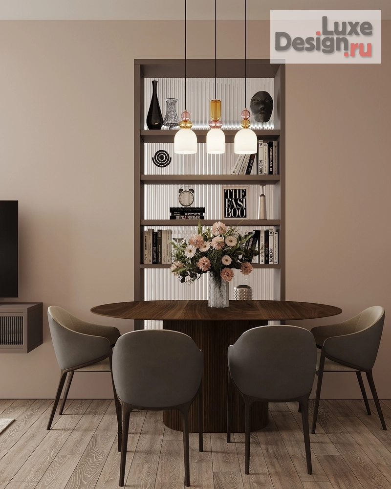 Дизайн интерьера двухкомнатной квартиры "Солнечный Берег, ЖК "Ривер Парк", Москва" (фото 3)