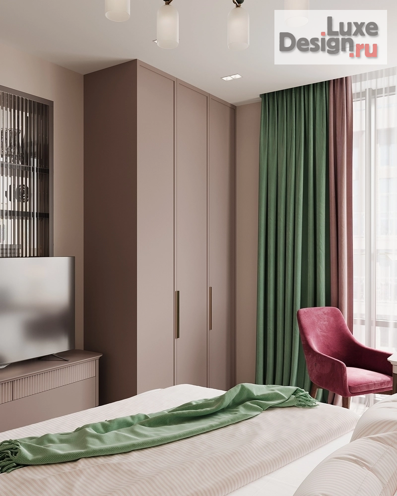 Дизайн интерьера двухкомнатной квартиры "Интерьер с характером ЖК "Ривер Парк", Москва" (фото 4)