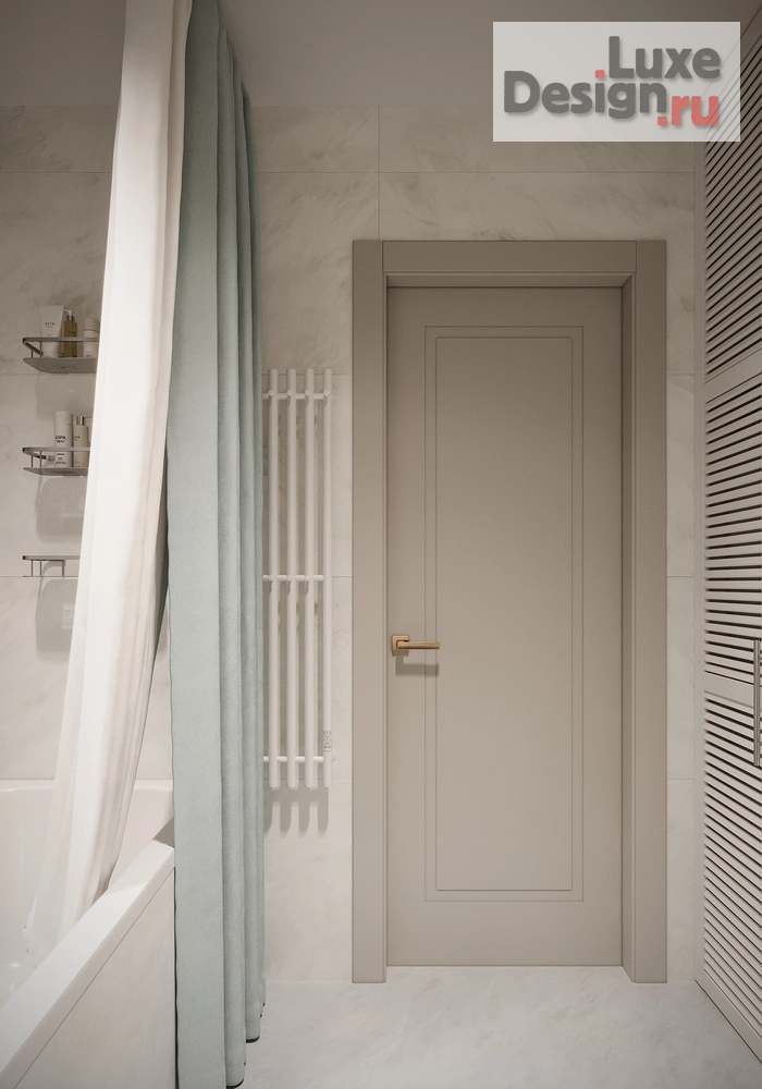 Дизайн интерьера двухкомнатной квартиры "Ванная комната в ЖК в Новой Москве" (фото 5)