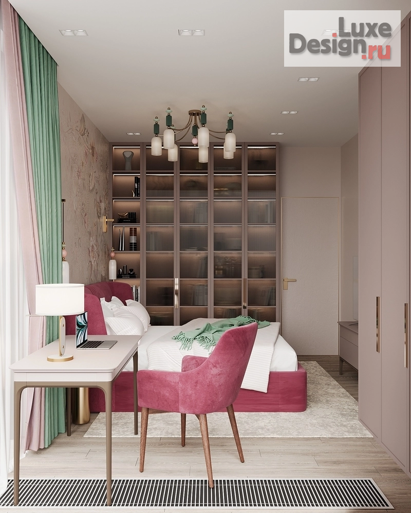 Дизайн интерьера двухкомнатной квартиры "Интерьер с характером ЖК "Ривер Парк", Москва" (фото 7)
