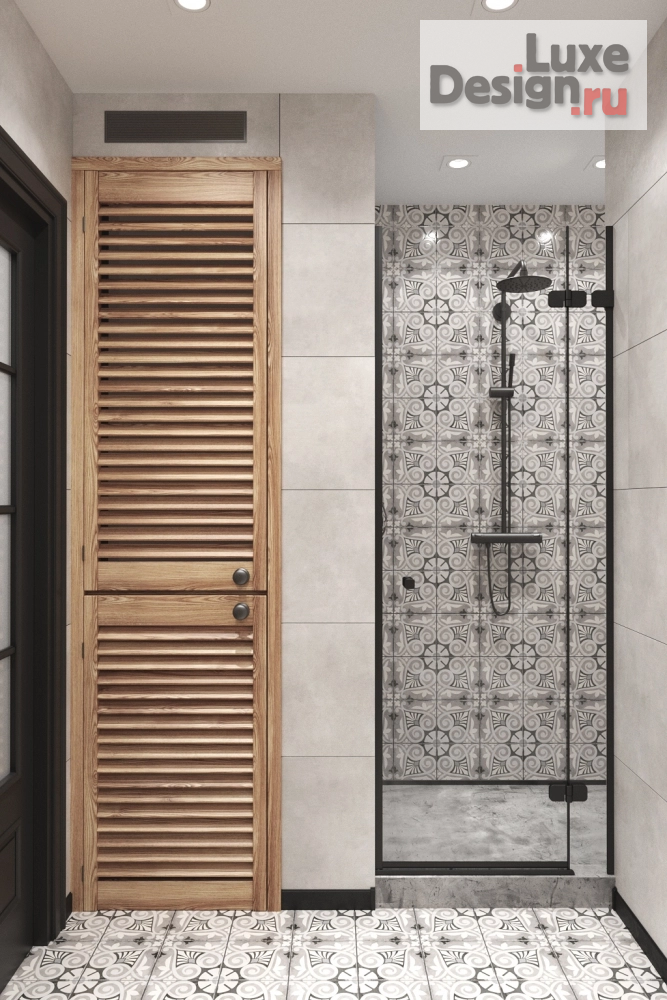 Дизайн интерьера двухкомнатной квартиры "Воображение с этническими мотивами." (фото 15)