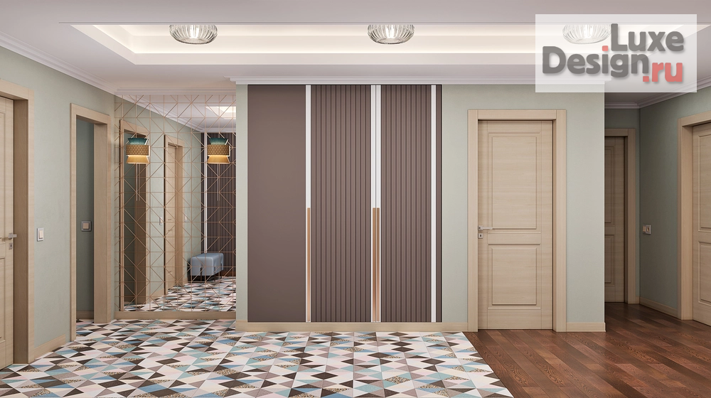 Дизайн интерьера квартиры "Квартира для молодой семьи на ул. Викторенко" (фото 5) от дизайнера Молоткова Анастасия Александровна Дизайн интерьера квартиры "Квартира для молодой семьи на ул. Викторенко" (фото 5)