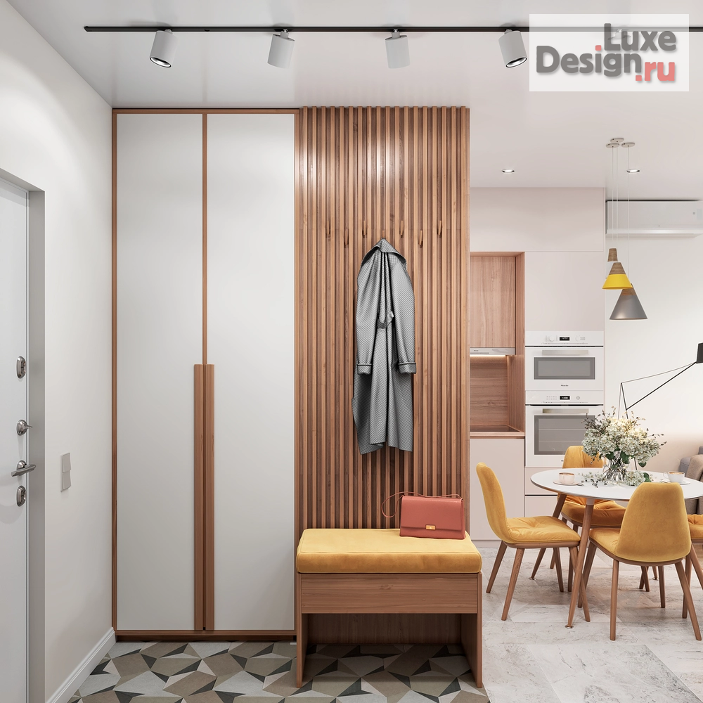 Дизайн интерьера двухкомнатной квартиры "Компактная квартира на Амурской для молодой пары" (фото 8)