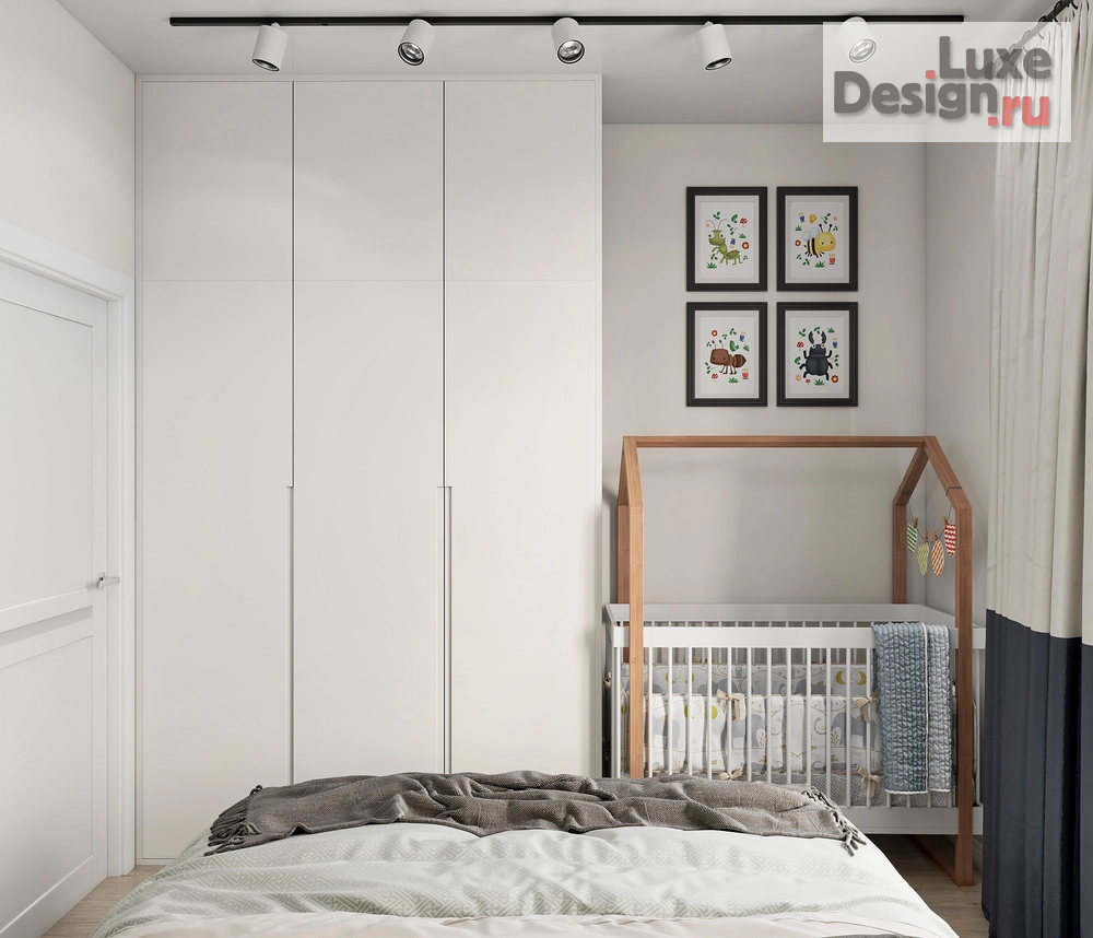 Дизайн интерьера двухкомнатной квартиры "Компактная квартира на Амурской для молодой пары" (фото 12)