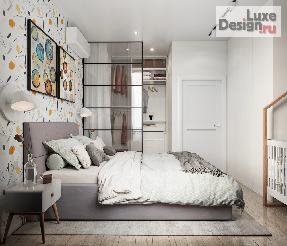 Дизайн интерьера двухкомнатной квартиры "Компактная квартира на Амурской для молодой пары" (фото 13)