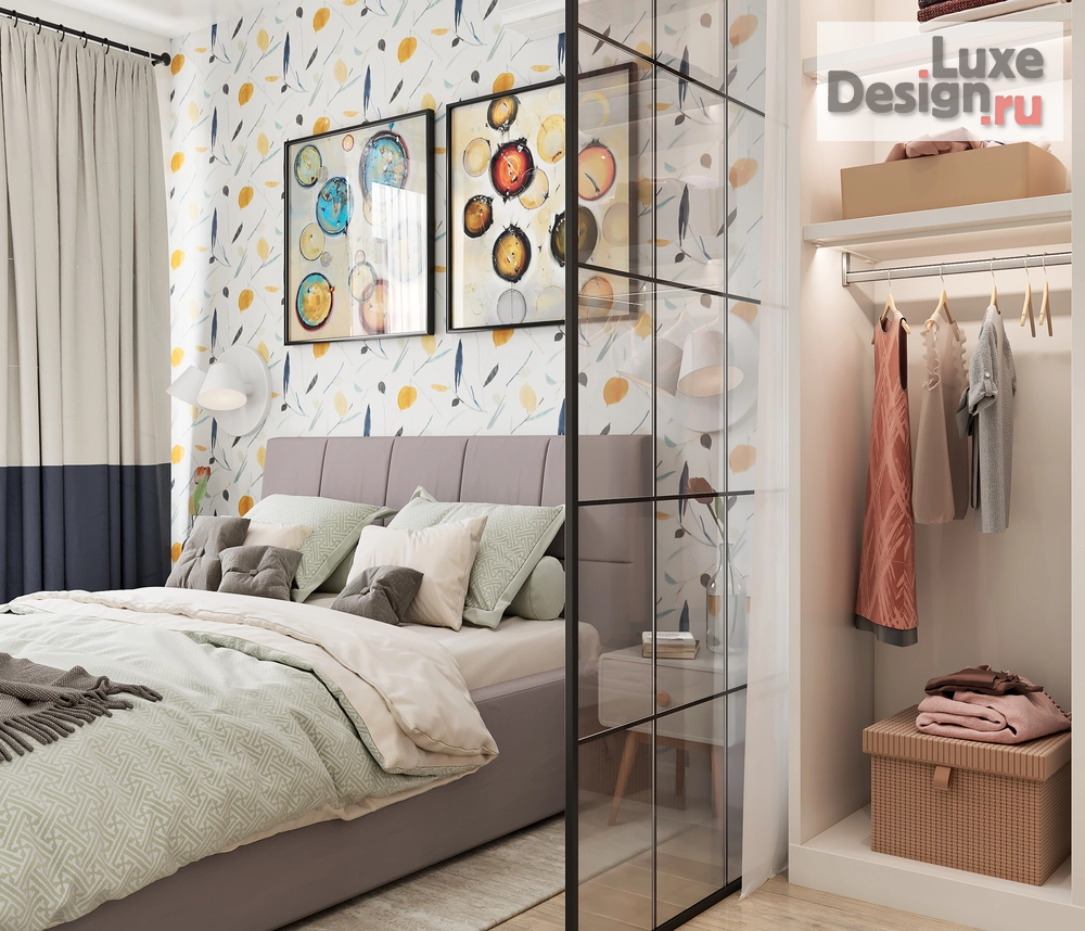 Дизайн интерьера двухкомнатной квартиры "Компактная квартира на Амурской для молодой пары" (фото 19)