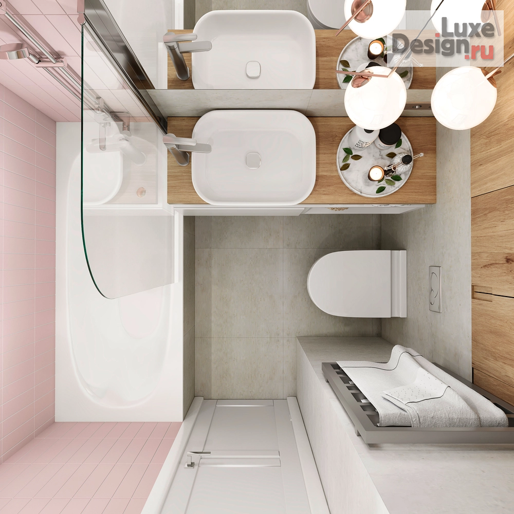 Дизайн интерьера двухкомнатной квартиры "Компактная квартира на Амурской для молодой пары" (фото 21)