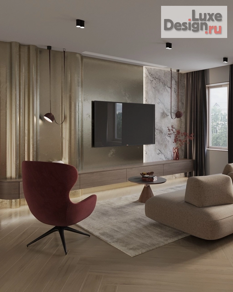 Дизайн интерьера квартиры "Современный интерьер в сталинке " (фото 3)