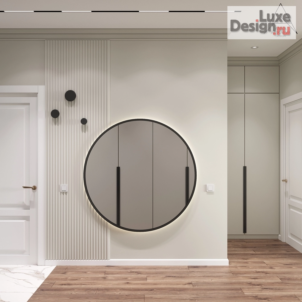 Дизайн интерьера двухкомнатной квартиры "ЖК Любовь и голуби" (фото 1)