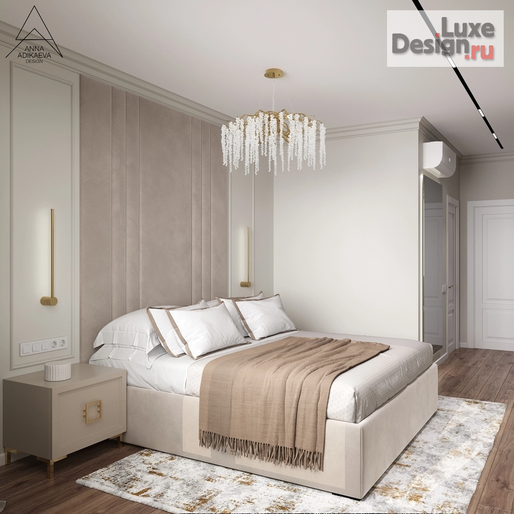 Дизайн интерьера двухкомнатной квартиры "ЖК Любовь и голуби" (фото 11)