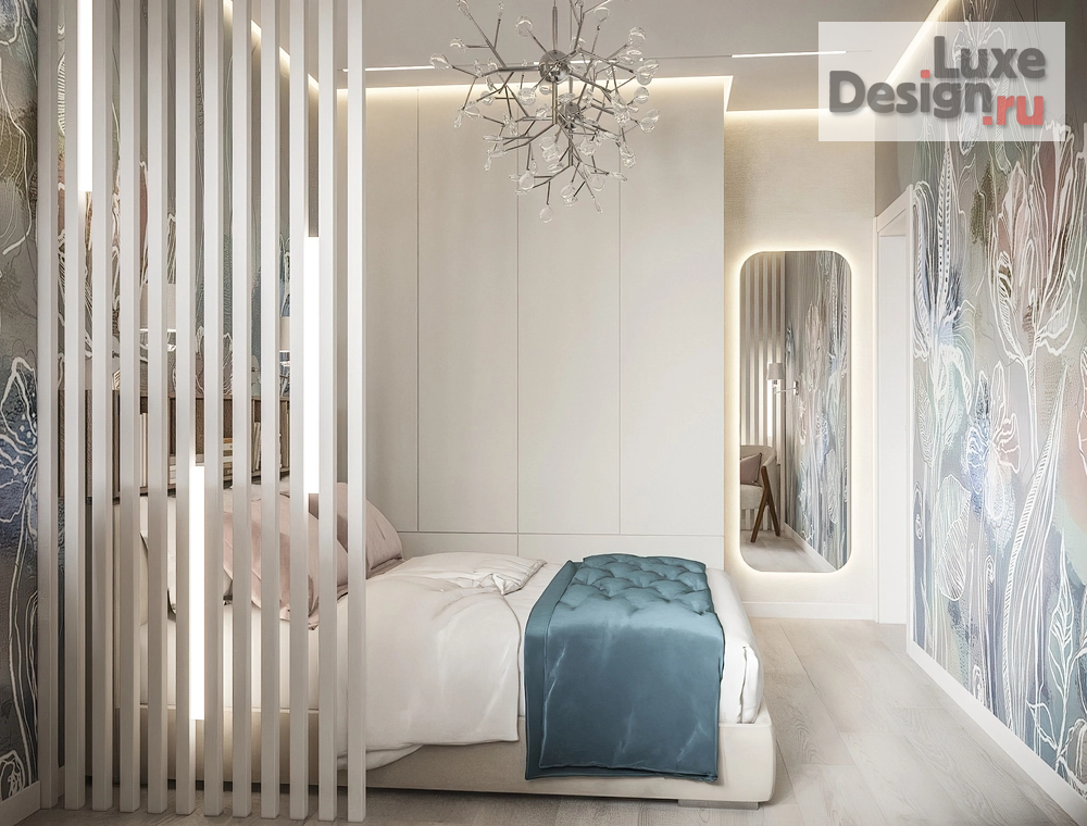 Дизайн интерьера трехкомнатной квартиры " Квартира в светлых тонах для семьи " (фото 7)