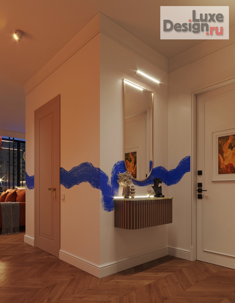 Дизайн интерьера трехкомнатной квартиры "ЖК Остров" (фото 21)