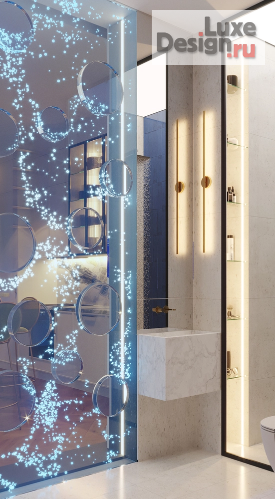 Дизайн интерьера трехкомнатной квартиры "ЖК Остров" (фото 18)