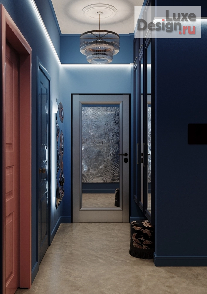 Дизайн интерьера двухкомнатной квартиры " ЖК I Love на ул. Годовикова, Москва" (фото 10)