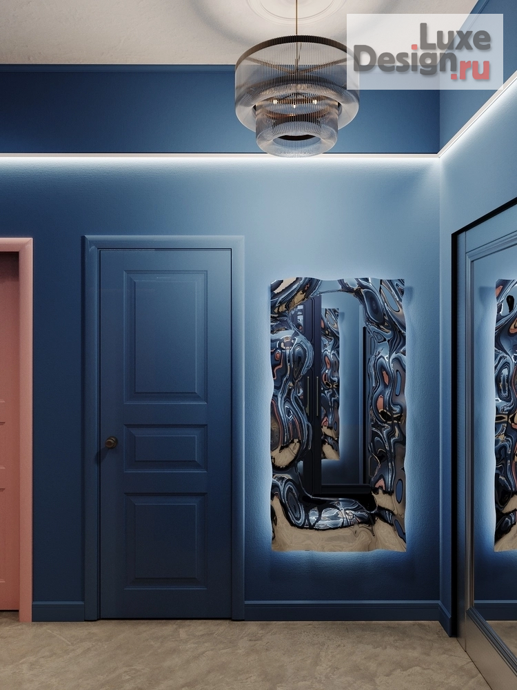 Дизайн интерьера двухкомнатной квартиры " ЖК I Love на ул. Годовикова, Москва" (фото 6)