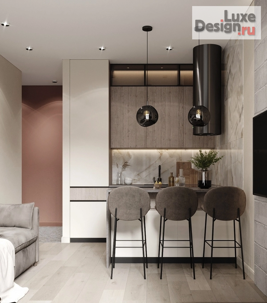 Дизайн интерьера трехкомнатной квартиры "Пр-т Лихачёва" (фото 13)