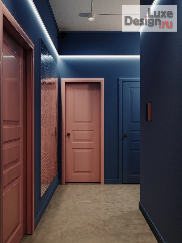 Дизайн интерьера двухкомнатной квартиры " ЖК I Love на ул. Годовикова, Москва" (фото 7)