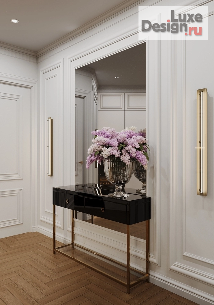 Дизайн интерьера трехкомнатной квартиры "ЖК "Сердце столицы", г. Москва" (фото 5)