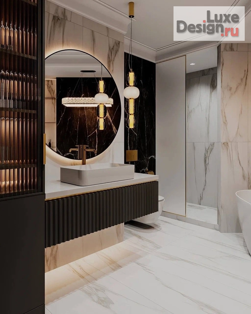 Дизайн интерьера трехкомнатной квартиры "ЖК "Сердце столицы", г. Москва" (фото 13)