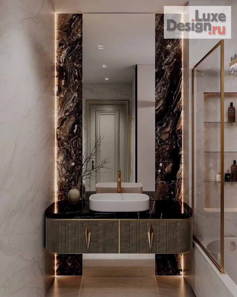 Дизайн интерьера трехкомнатной квартиры "ЖК "Сердце столицы", г. Москва" (фото 18)