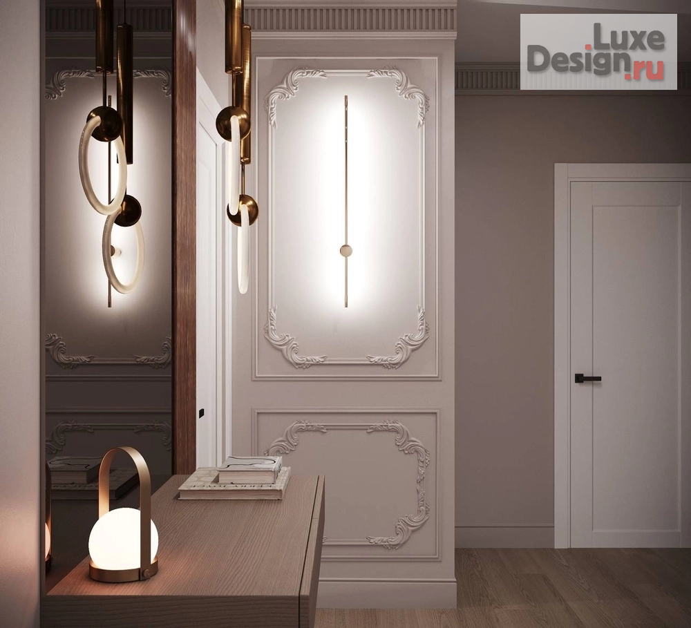 Дизайн интерьера трехкомнатной квартиры "ЖК "Резиденция архитекторов", г. Москва" (фото 1)