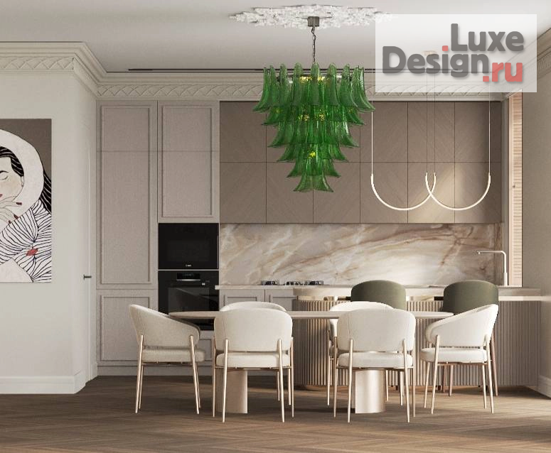 Дизайн интерьера загородного дома "Загородный дом, Московская область" (фото 4)