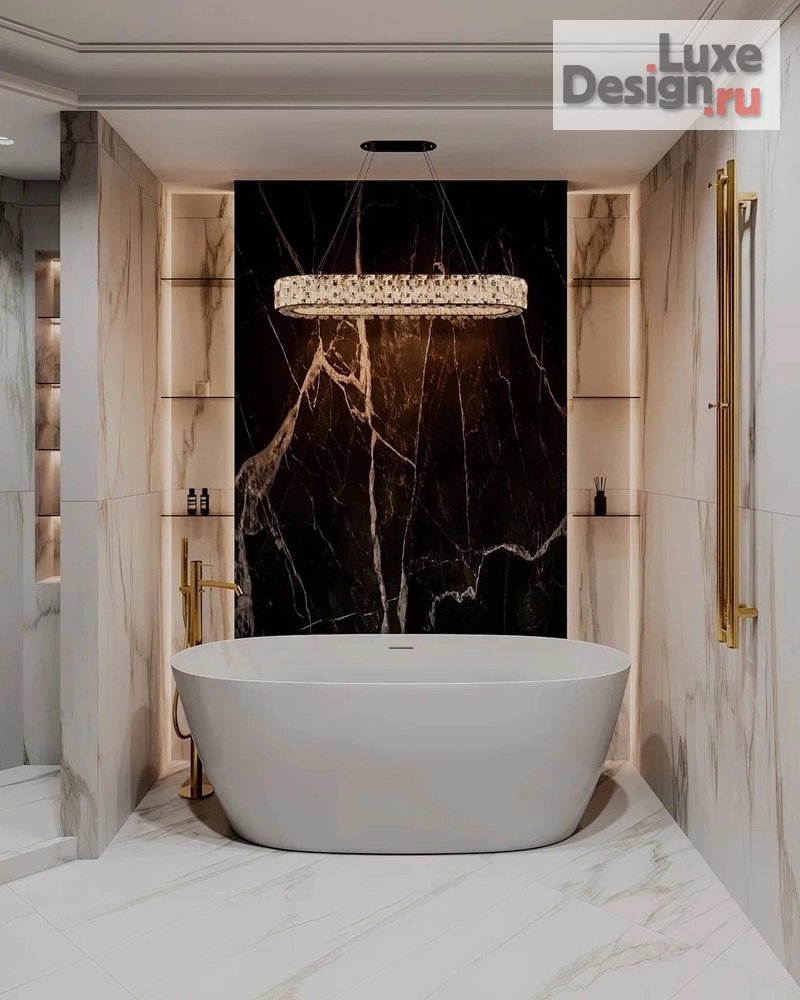 Дизайн интерьера трехкомнатной квартиры "ЖК "Сердце столицы", г. Москва" (фото 9)