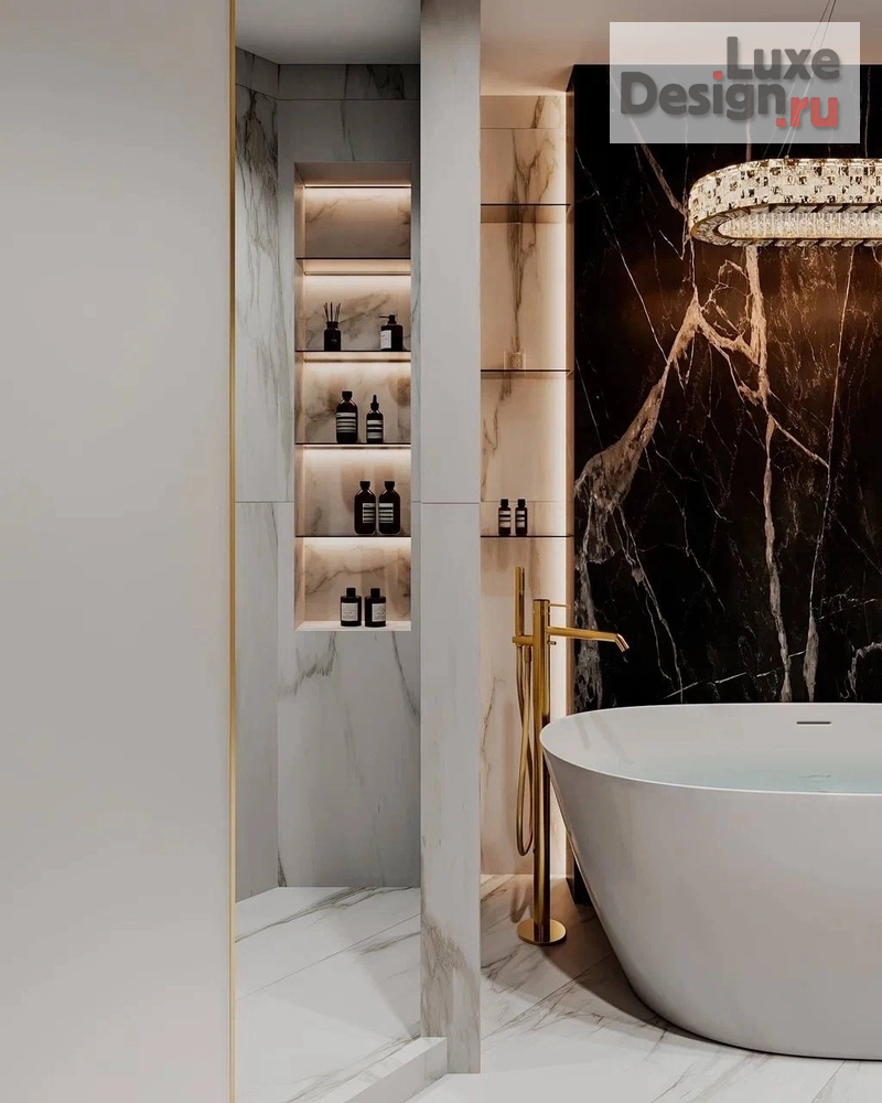 Дизайн интерьера трехкомнатной квартиры "ЖК "Сердце столицы", г. Москва" (фото 11)