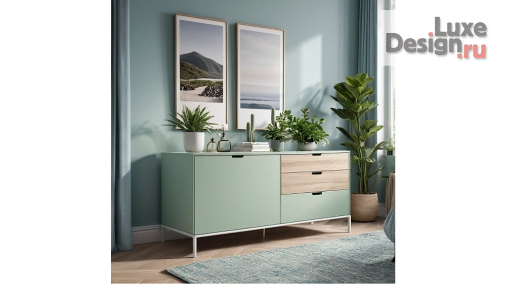 Дизайн интерьера однокомнатной квартиры "Квартира Горная река" (фото 3)