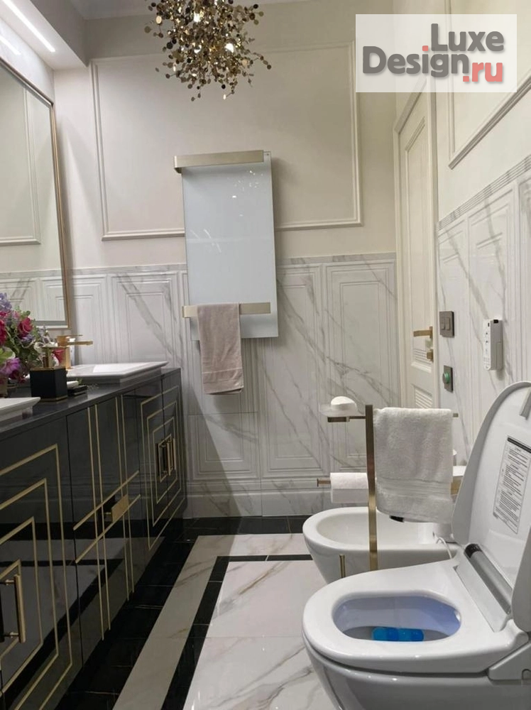 Дизайн интерьера трехкомнатной квартиры "Квартира в ЖК «Черноморский 2», Геленджик, район Толстый Мыс " (фото 20)