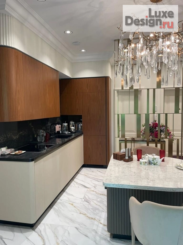 Дизайн интерьера трехкомнатной квартиры "Квартира в ЖК «Черноморский 2», Геленджик, район Толстый Мыс " (фото 24)