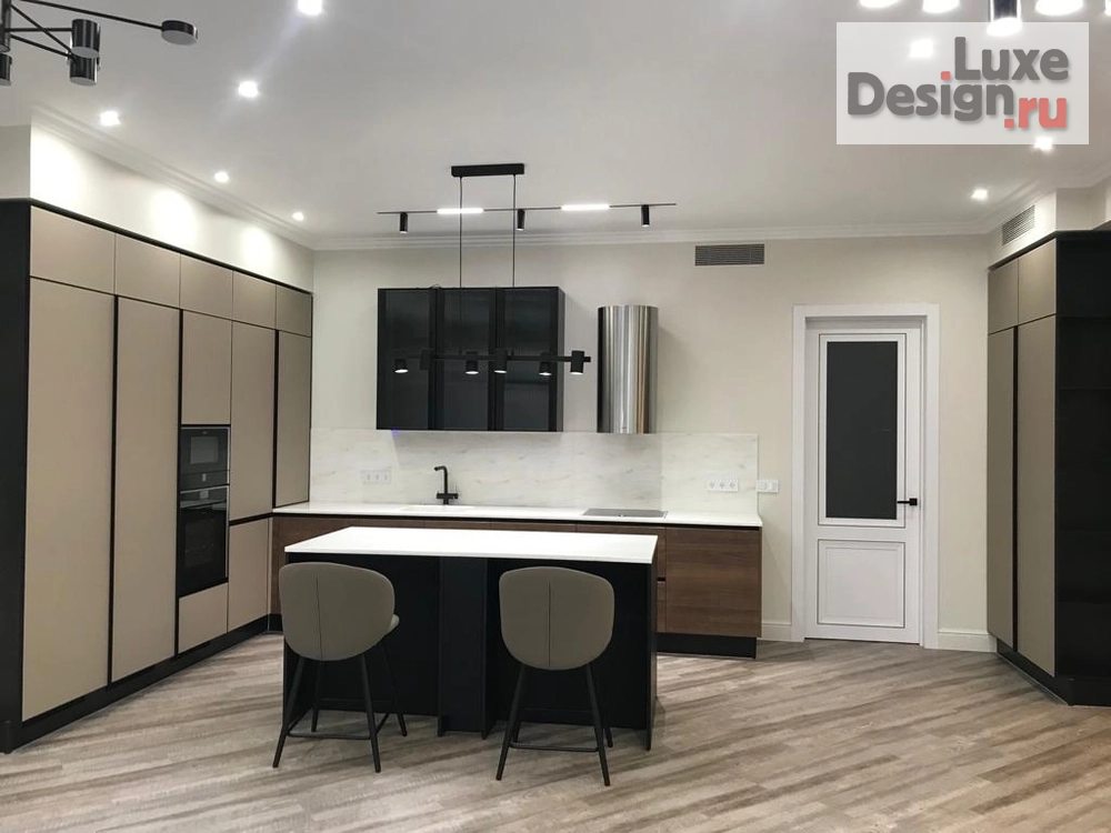 Дизайн интерьера четырехкомнатной квартиры "Квартира в ЖК бизнес-класса «Донское подворье», ЮАО г. Москвы" (фото 14)