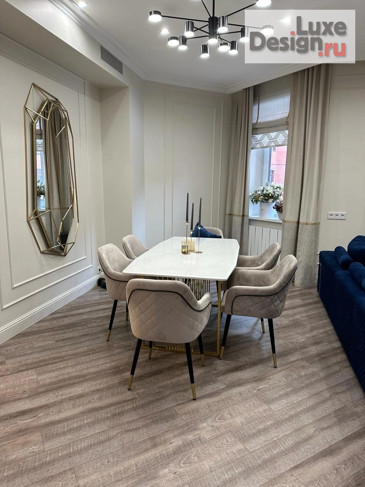 Дизайн интерьера четырехкомнатной квартиры "Квартира в ЖК бизнес-класса «Донское подворье», ЮАО г. Москвы" (фото 20)