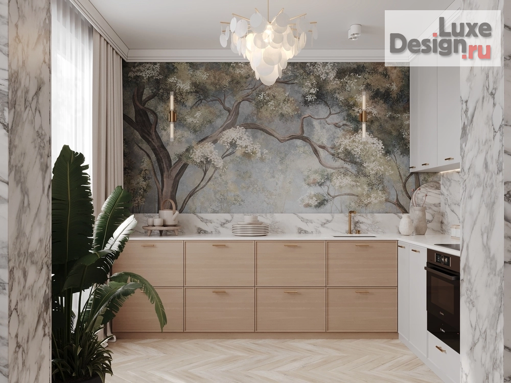 Дизайн интерьера трехкомнатной квартиры "Квартира с классическим настроением для семейной пары" (фото 2)