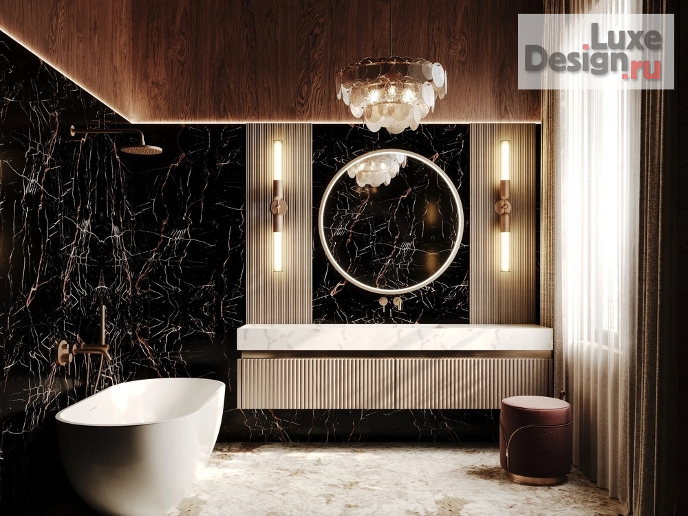 Дизайн интерьера загородного дома "Дизайн дома из бруса для большой семьи" (фото 6)