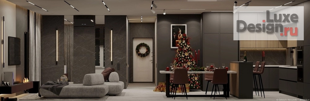 Дизайн интерьера частного дома "Кухня-гостиная" (фото 21) от дизайнера Дехнич Александр Дизайн интерьера частного дома "Кухня-гостиная" (фото 21)