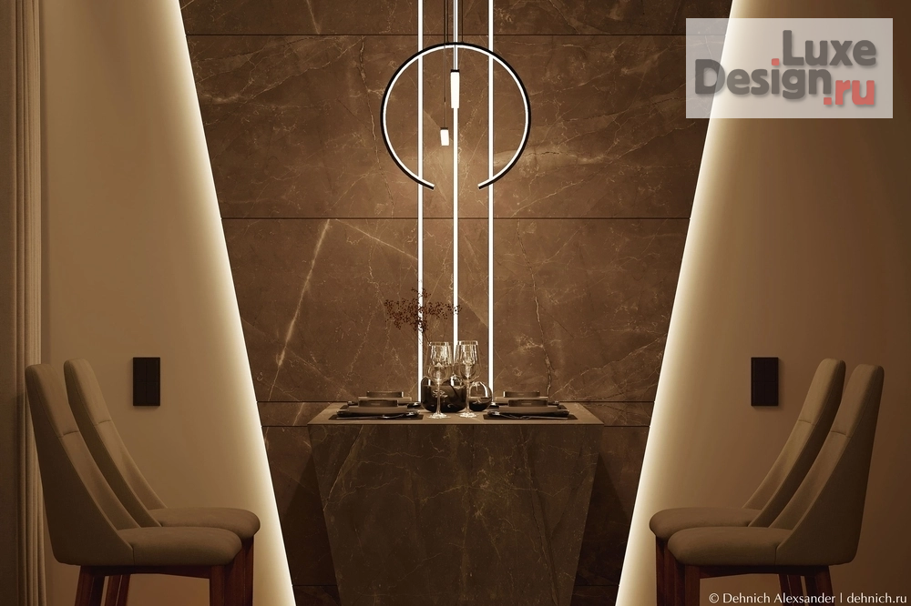 Дизайн интерьера частного дома "Кухня-гостиная" (фото 40) от дизайнера Дехнич Александр Дизайн интерьера частного дома "Кухня-гостиная" (фото 40)